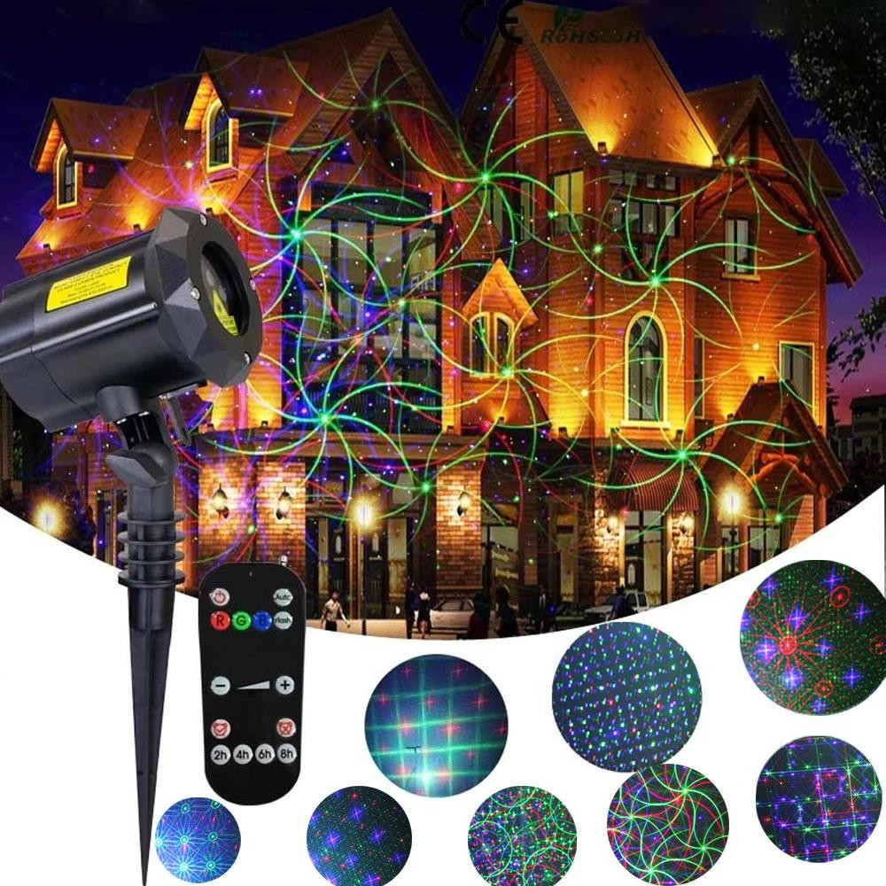 Industrial Laser Projector - Proiettore natalizio con luce laser per