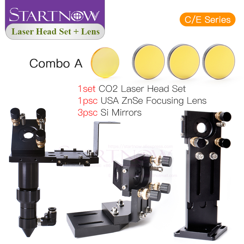 Co2 Laser Mirror - Set di lenti per testa laser