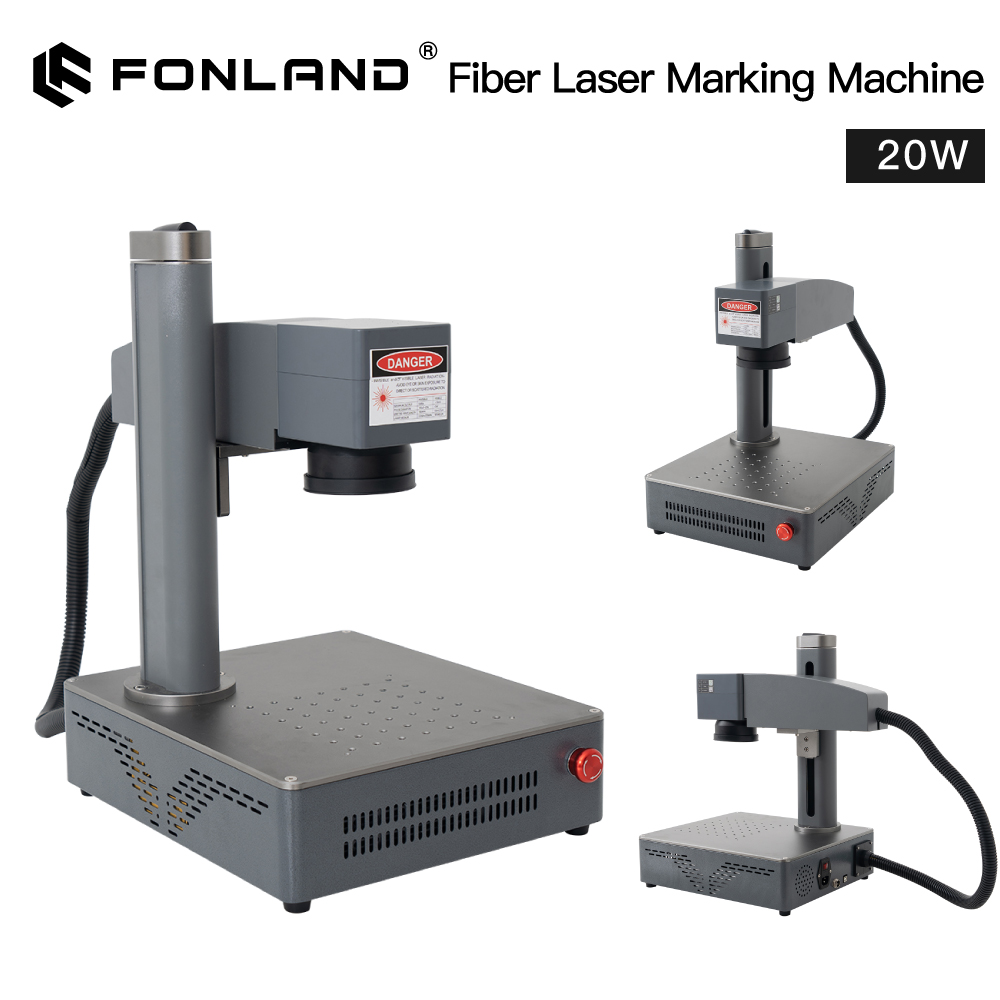 Industrial Laser Engraving Machine For Metal - Macchina per Marcatura Laser in Fibra