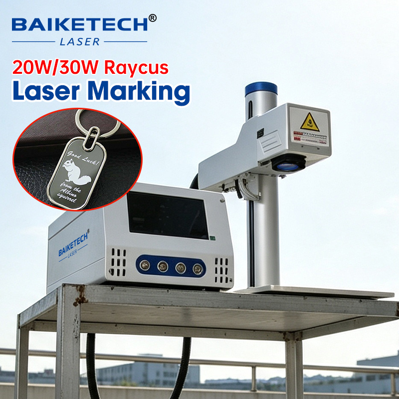 Industrial Laser Engraving Machine For Metal - Macchina per Marcatura Laser a Fibra