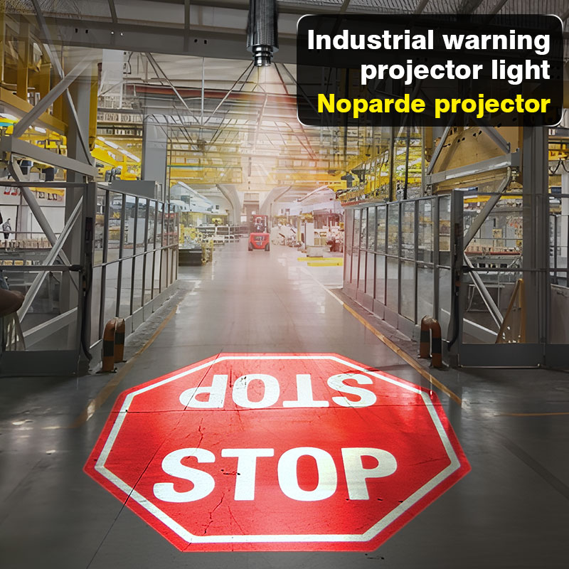 Industrial Laser Projector - Noparde Proiettore Gobo per segnale stop