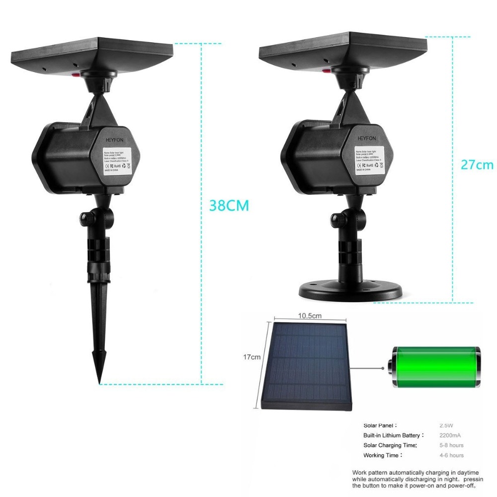 Illuminazione Solare LED 6W XL - Industrial Laser Projector recensione e prezzo