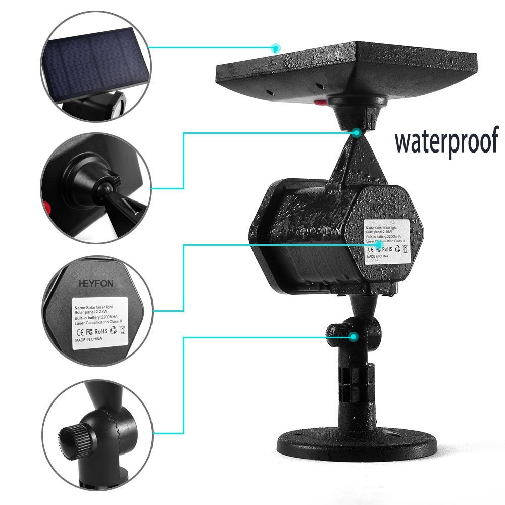 Illuminazione Solare LED 6W XL - Industrial Laser Projector recensione e prezzo