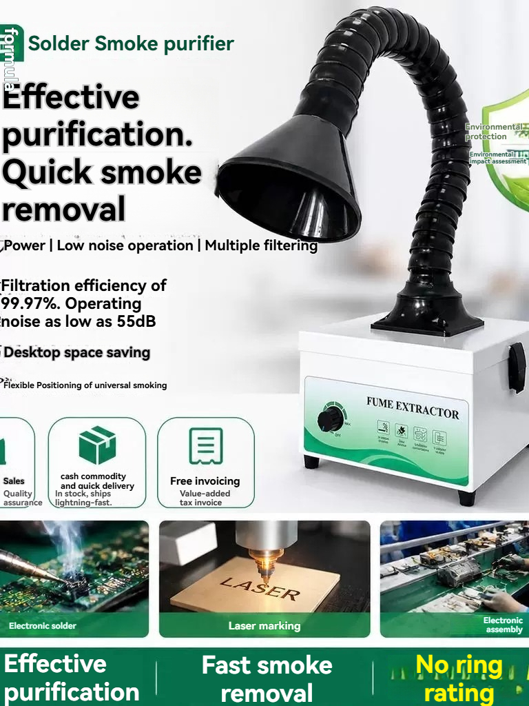 Mini Aspiratore di Fumo per Sa - Industrial Laser Solder Iron recensione e prezzo