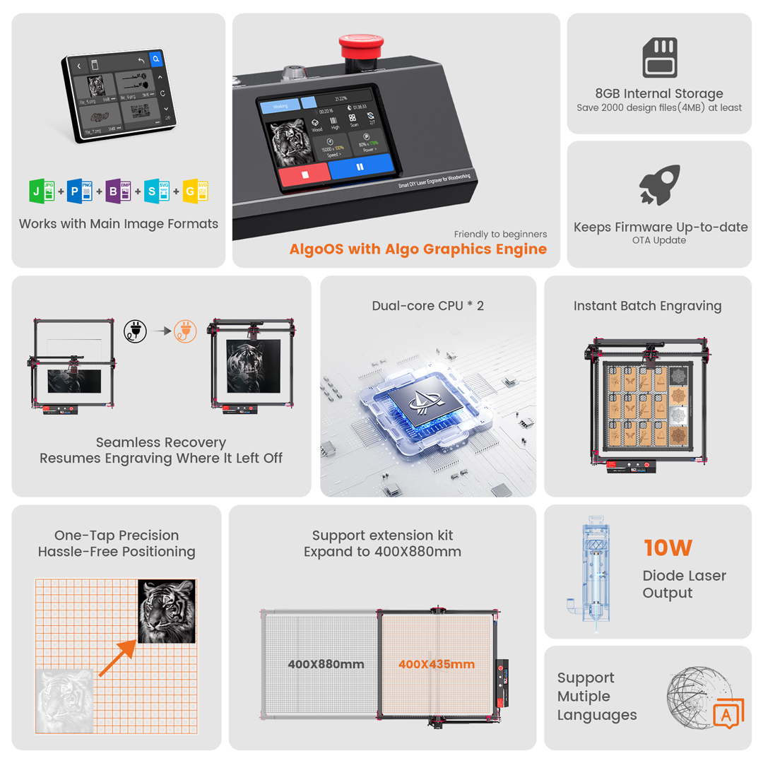 AlgoOS Controllo Intelligente  - Industrial Laser Equipment recensione e prezzo