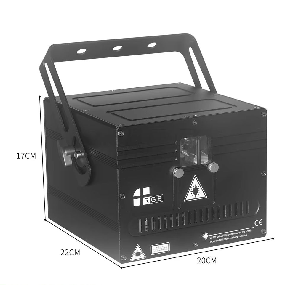 YUER RGB Laser 1w 2w 3w 4w Ani - Industrial Laser Projector recensione e prezzo